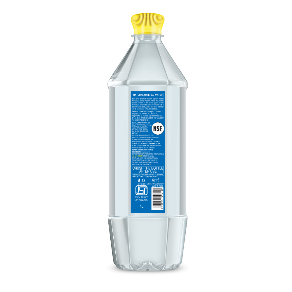Bisleri Vedica 1 Litre Water Bottles - Image 2